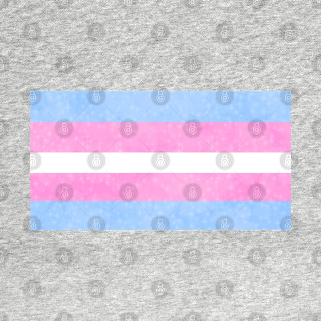 Shimmer Trans Pride Flag by whizz0